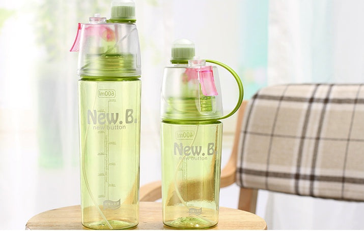 Sport Becher mit Abkühlspray Funktion