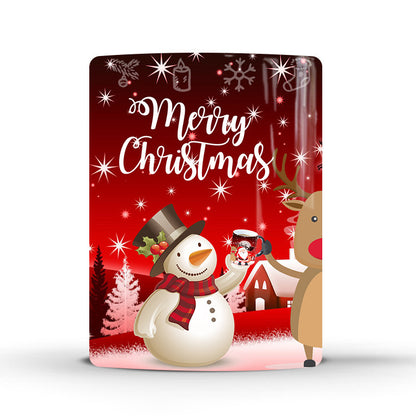 Magische Heiss-Kalt färbende Weihnachtstasse