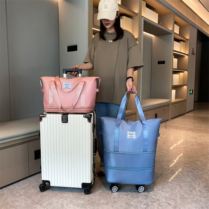 Faltbare Rollen Einkaufstasche